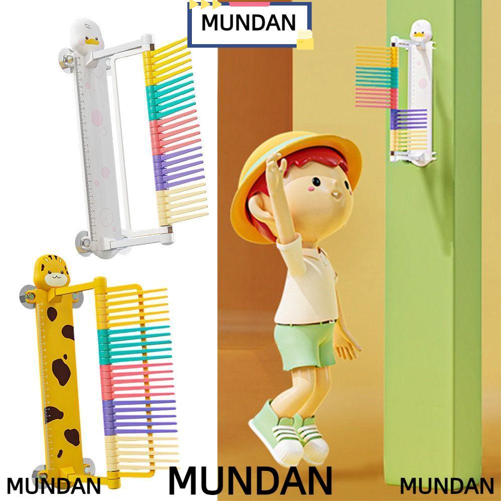 Mundan อุปกรณ์วัดกระโดดแนวตั้ง พลาสติก พร้อมแท่งทดสอบกระโดด ปรับความสูงได้ ของเล่นสําหรับเด็ก