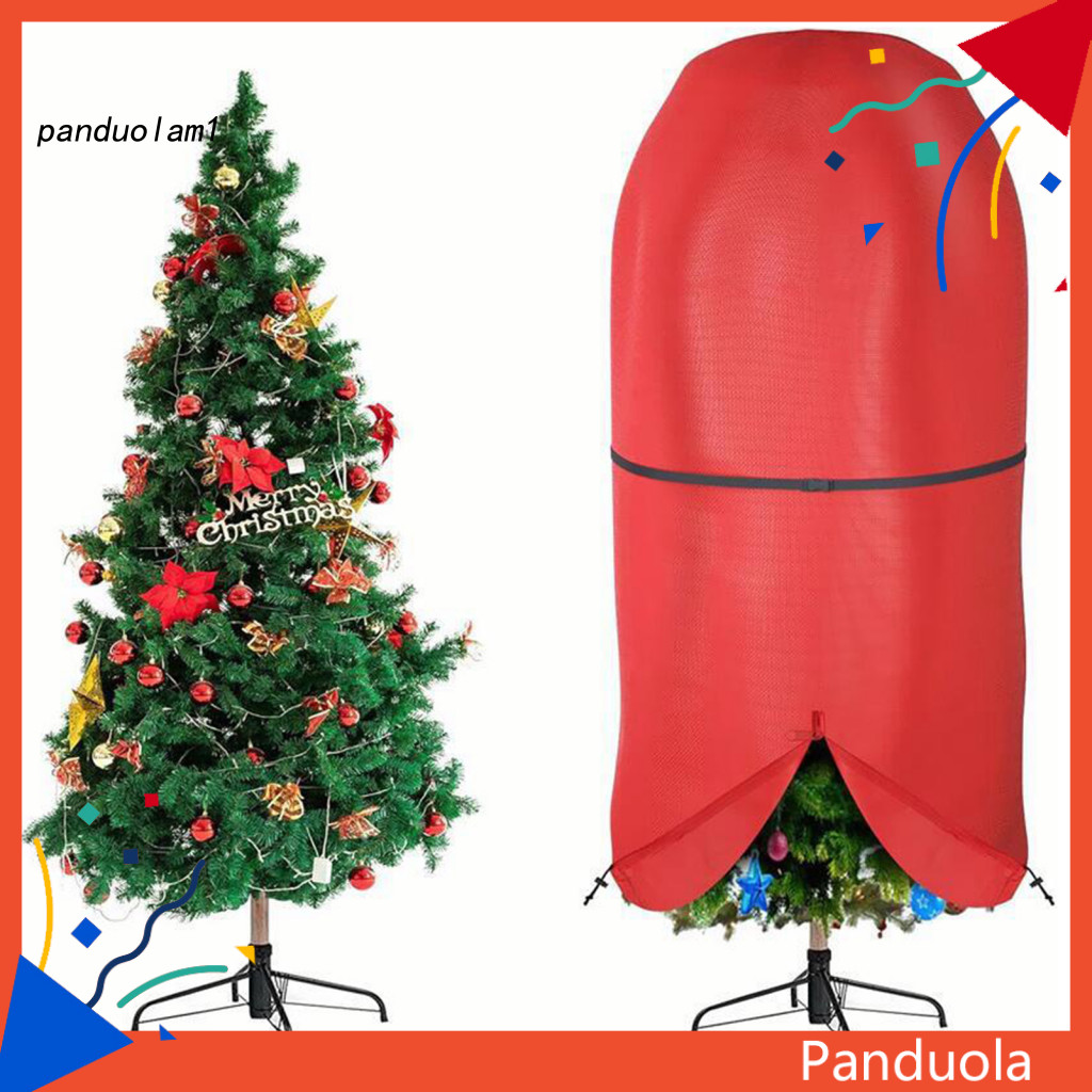 PANDU Holiday Tree Protector Easy Setup Tree Cover Tear-resistant Upright Christmas Tree Storage Bag