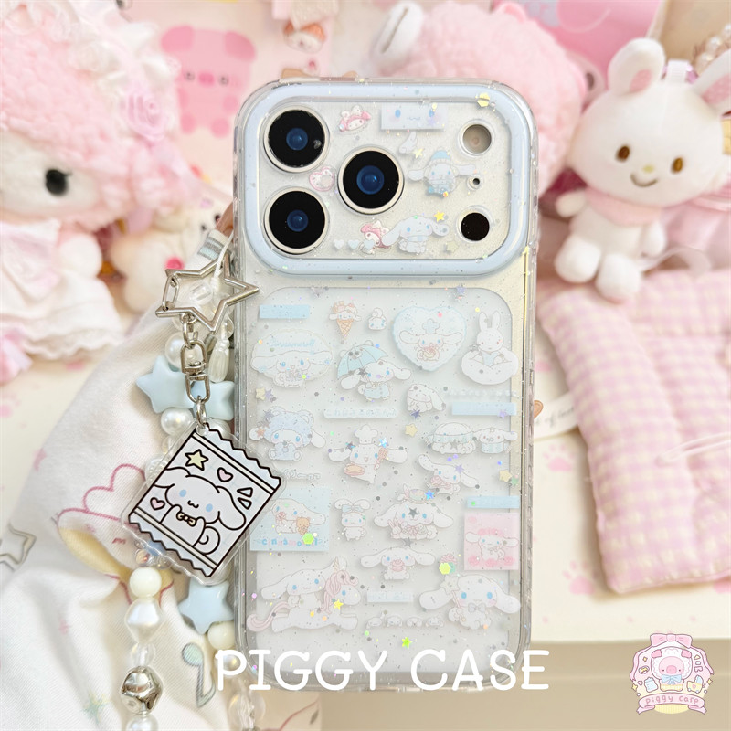 เคสไอโฟน 17 เหมาะสำหรับ IPhone 12 14 17 15 11 13 16 Pro Max X XS XR Max 6 7 8 Plus เคสโทรศัพท์ลายสุนัขซินนามอนสุดน่ารัก