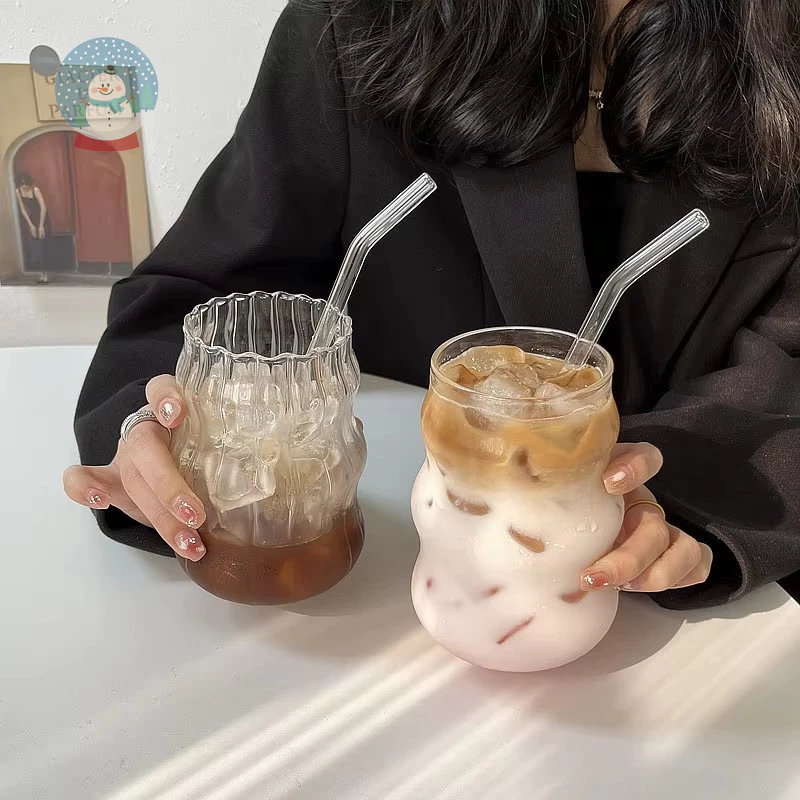 ใส่ถ้วยกาแฟทนความร้อน ไวน์ค็อกเทลแก้ว เบียร์ ผลไม้ นม น้ำ แก้ว ความงาม ถ้วยกาแฟ แก้วค็อกเทล เครื่องดื่ม