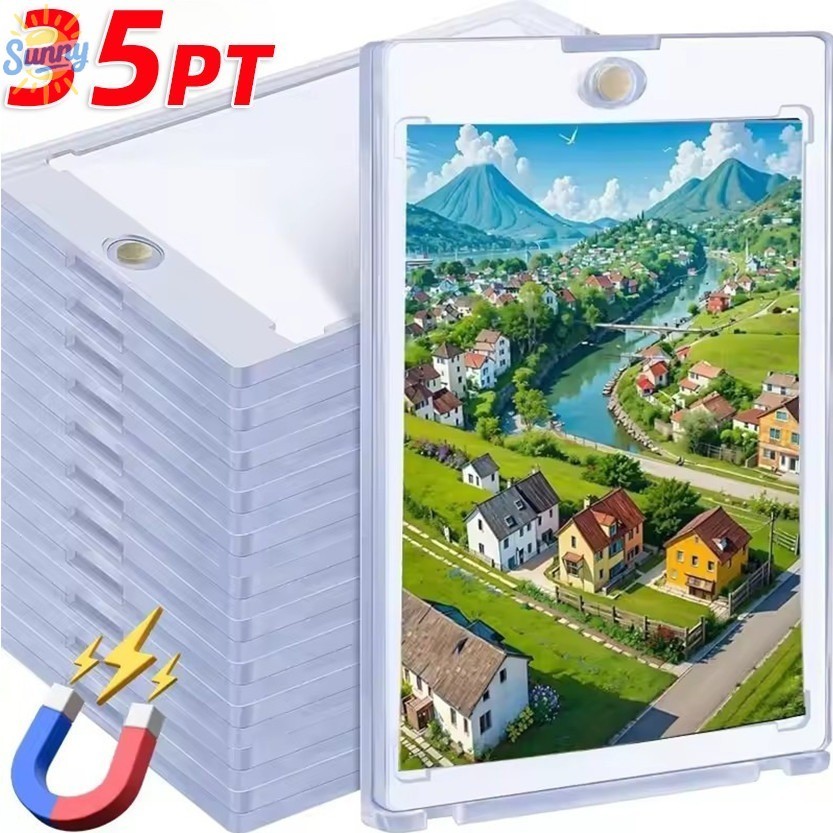 ปกแสดงการ์ดเกมแม่เหล็ก / ป้องกันรอยขีดข่วน เคป๊อป ไอดอลผู้ถือป้องกันภาพ