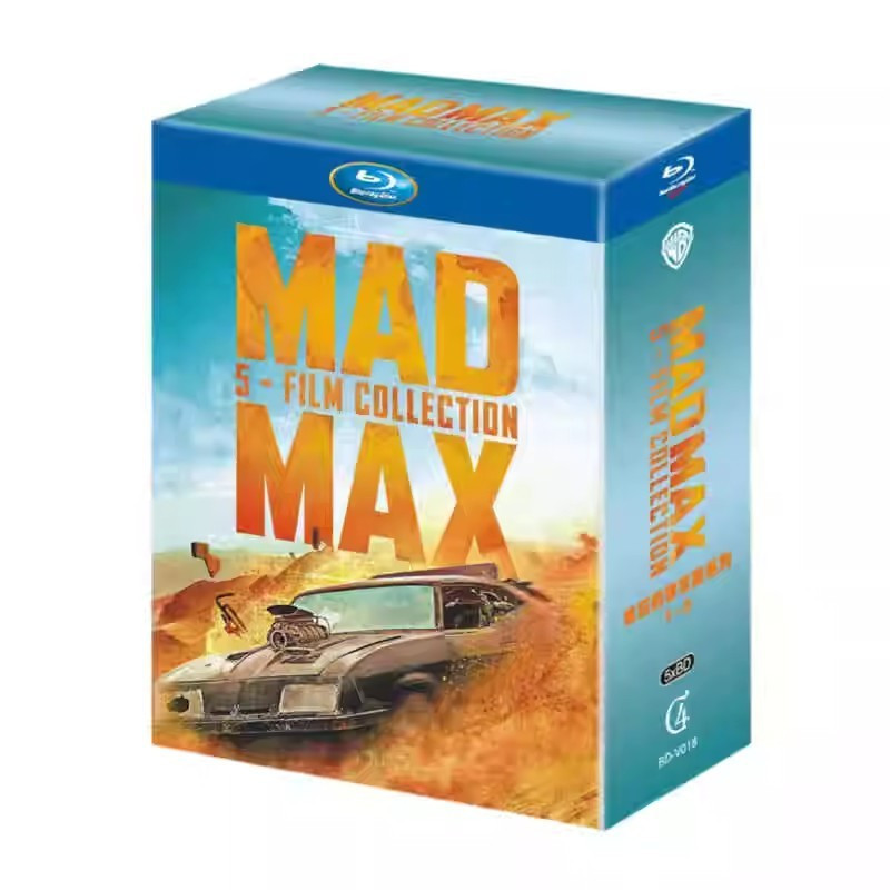 Blu-ray American Series Mad Max 1-5 (2024) Box Set BD25 5 แผ่น A0101