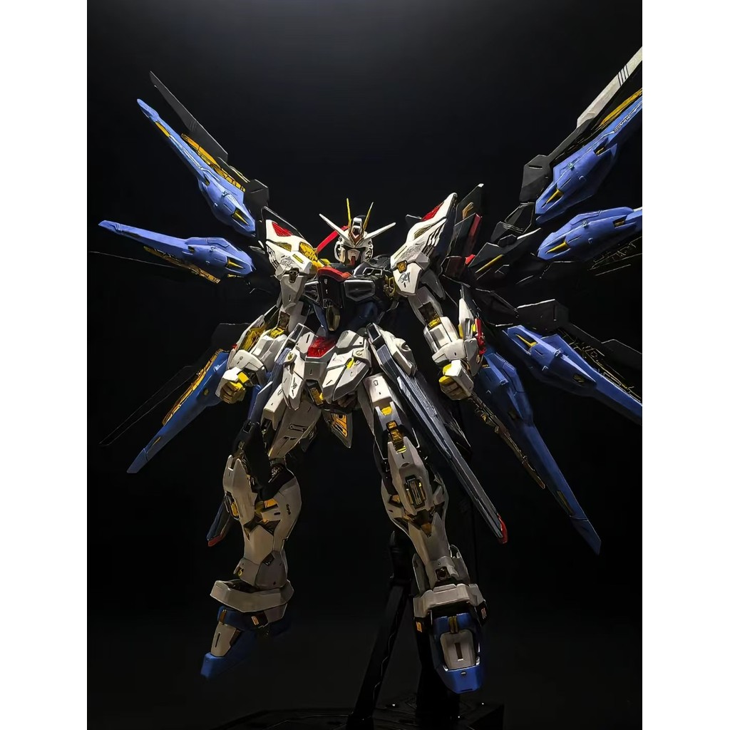 D Long Dragon 7701 Twilight Coating MGEX Strike Freedom 1/100 ประกอบของเล่นเดสก์ท็อปตกแต่ง 26 1.31 - รูปที่ 5