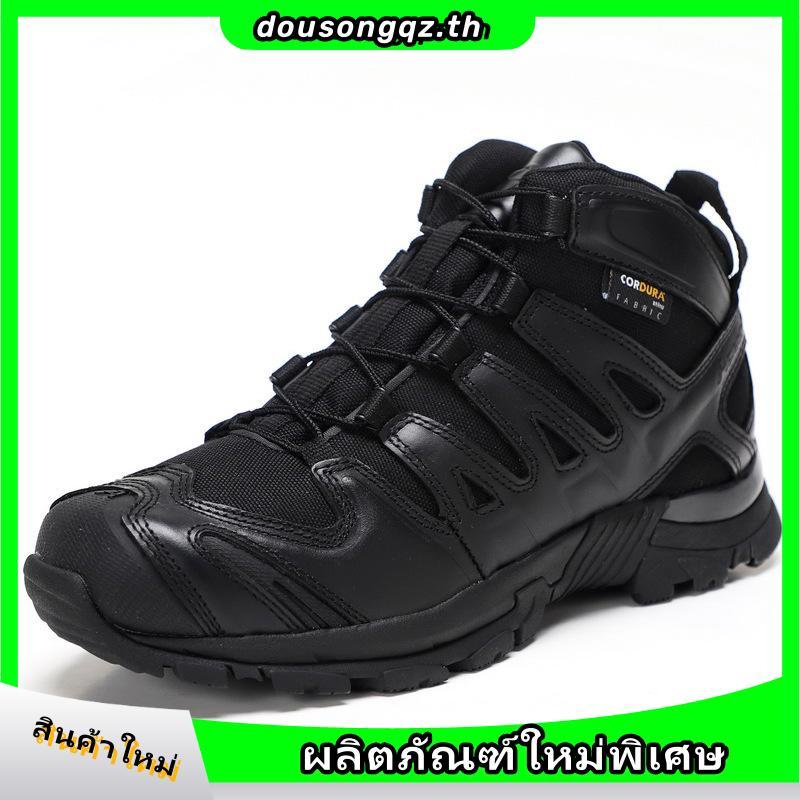 รองเท้ายุทธวิธี Asiaon Tactical Boots สำหรับงานสนาม เดินป่า ฝึกอบรม พื้นกันลื่น ระบายอากาศดี