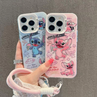 【Stitch phone case】รองรับทุกรุ่น iPhone 16/15/14/13/12/11/XS Max/XR/XS/X/7 Plus เคสโทรศัพท์สติช