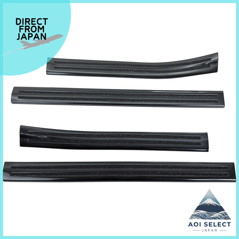 BRIGHTZ Civic FL Stainless Inner Entrance Small 4PC Carbon Pattern 【 ENT-MOL-167 】 FL1 FL4 FL5