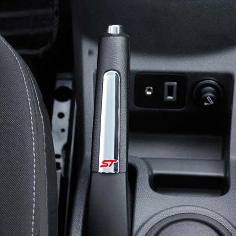 My Good Car Chrome Handbrake Trim เบรคมือสติกเกอร์สําหรับ Ford New Fiesta MK7 2009-2017 Ecosport 201