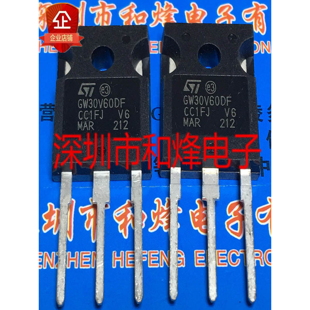 ((ราคาเดียว) GW30V60DF STGW30V60DF TO-247 600V 30A
