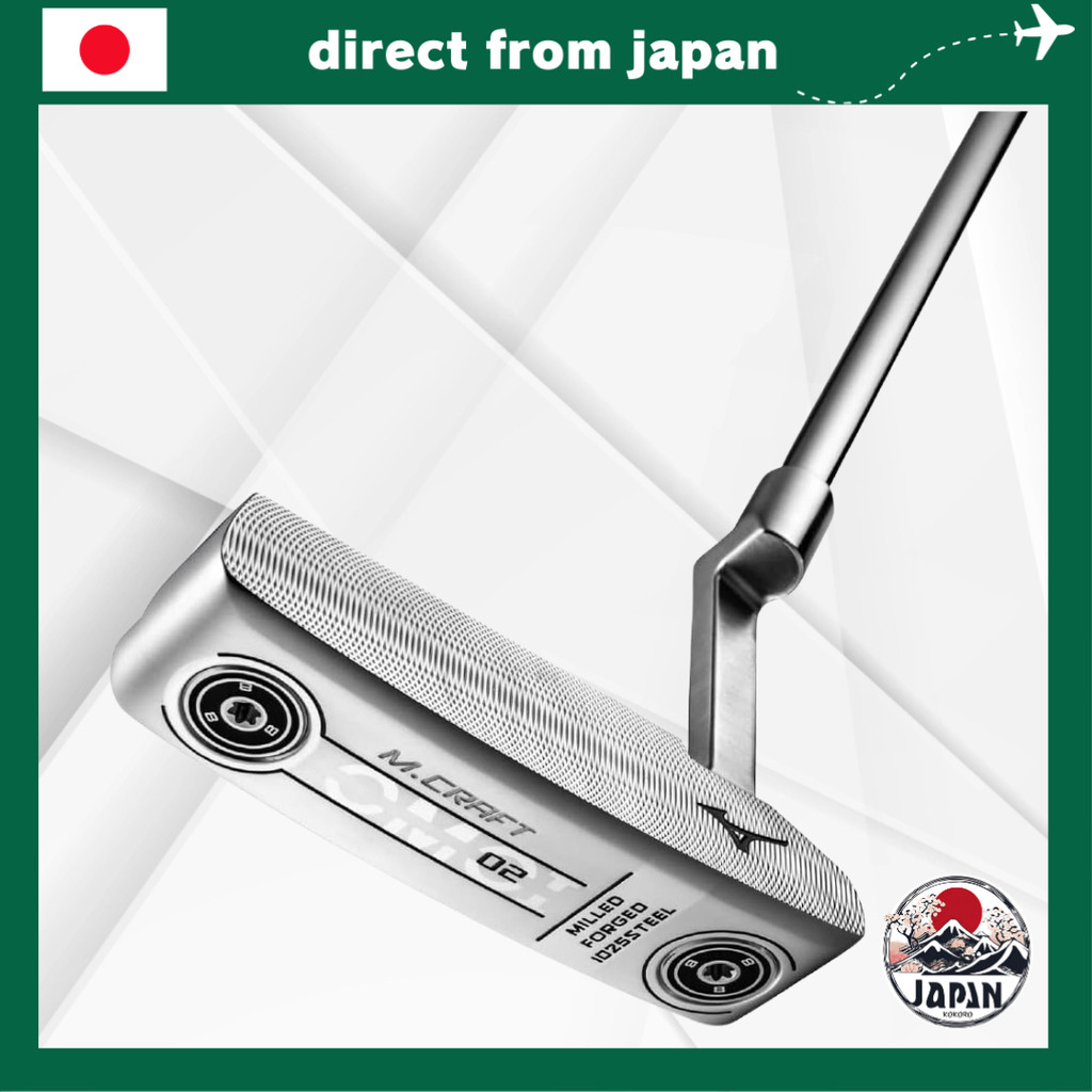 Mizuno M.CRAFT OMOI No.02 Precision Forged Putter – Adjustable Weight 34 Inch