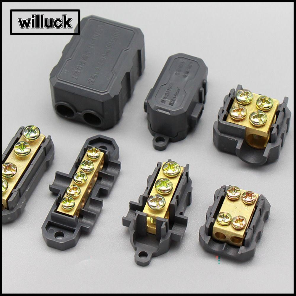 WILLUCK บล็อกเทอร์มินัลด่วน, ตัวนําทองเหลืองกําลังสูงกําลังสูงตัวแยก, ขั้วต่อไฟฟ้าประกบขนาดกะทัดรัดเชื่อมต่ออย่างรวดเร็วไฟฟ้า
