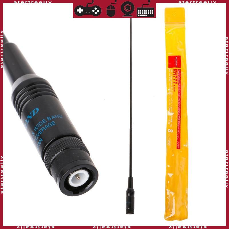 ST 38 ซม.14 96in ความยาว RH-771 Dual Band VHF UHF BNC Walkie วิทยุมือถือเสาอากาศสําหรับ UV-5R