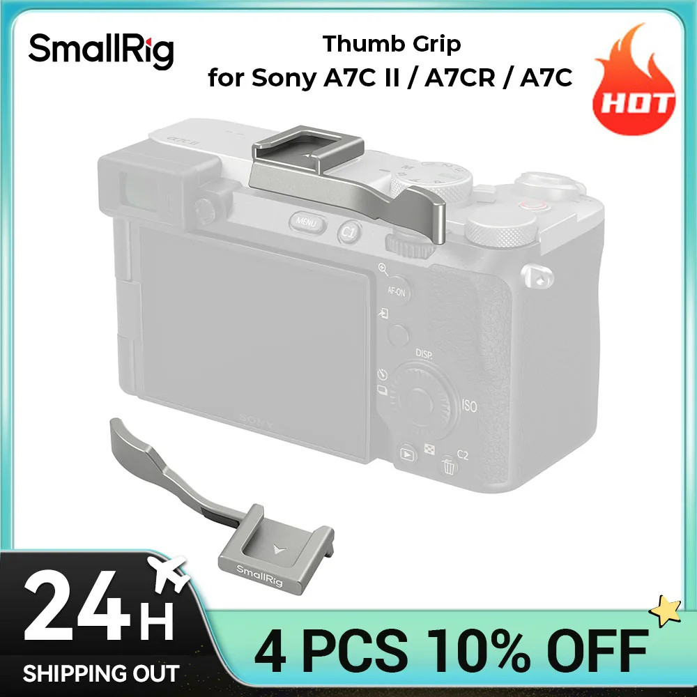 SmallRig A7C II / A7CR / A7C Thumb Grip สําหรับ Sony Alpha 7C II / Alpha 7CR / Alpha 7C เสริมด้ามจับ