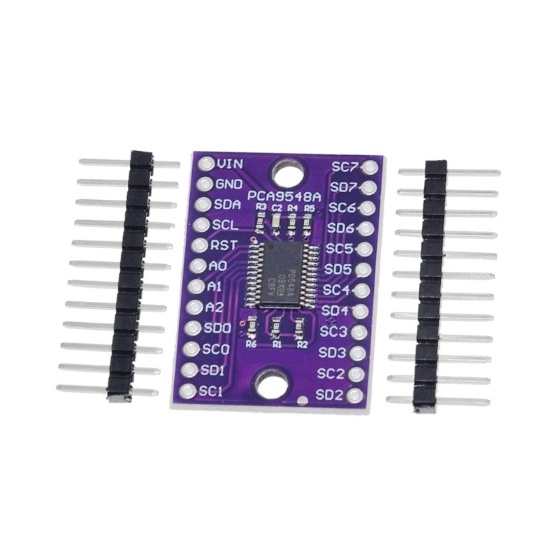 BT PCA9548A อะแดปเตอร์ขยาย I2C Multiplexer Board สําหรับยืดหยุ่นหลายอุปกรณ์การสื่อสารและควบคุม