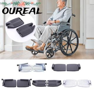 OUREAL 1 คู่รถเข็นเท้าเหยียบ,พร้อมขาหลอดลื่นรถเข็น Footboard…