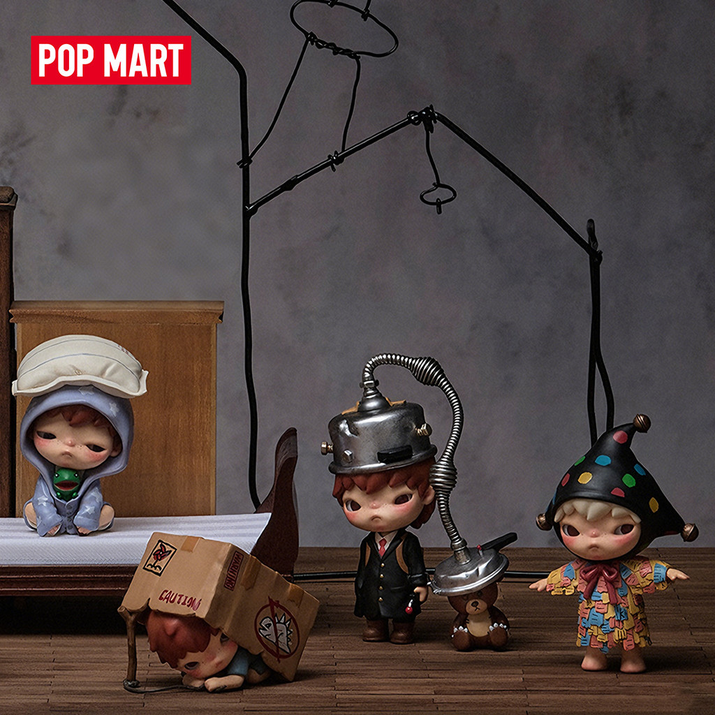 POP MART Hirono Echo Series Figures Blind Box Action Toys Figure Birthday Gift Kid Toy(whole set)