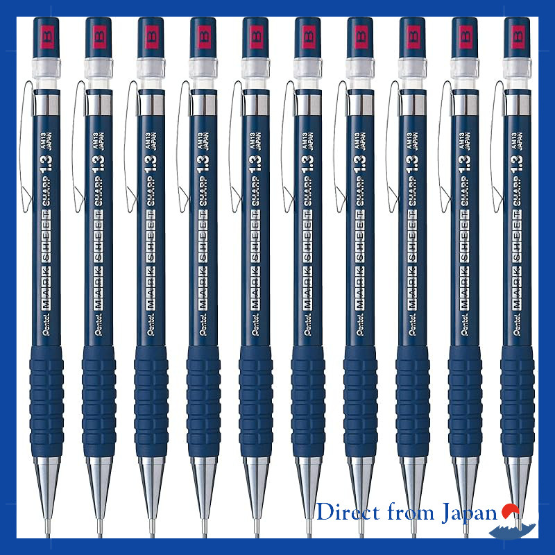 Pentel Mark Sheet Sharp Pencil AM13-B 1.3mm - Pack of 10
