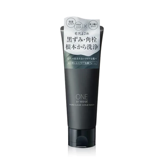 KOSE One By Kose Pore Clear Scrub Wash 130g โคเซ่ สครับล้างหน้าสูตรอ่อนโยน.