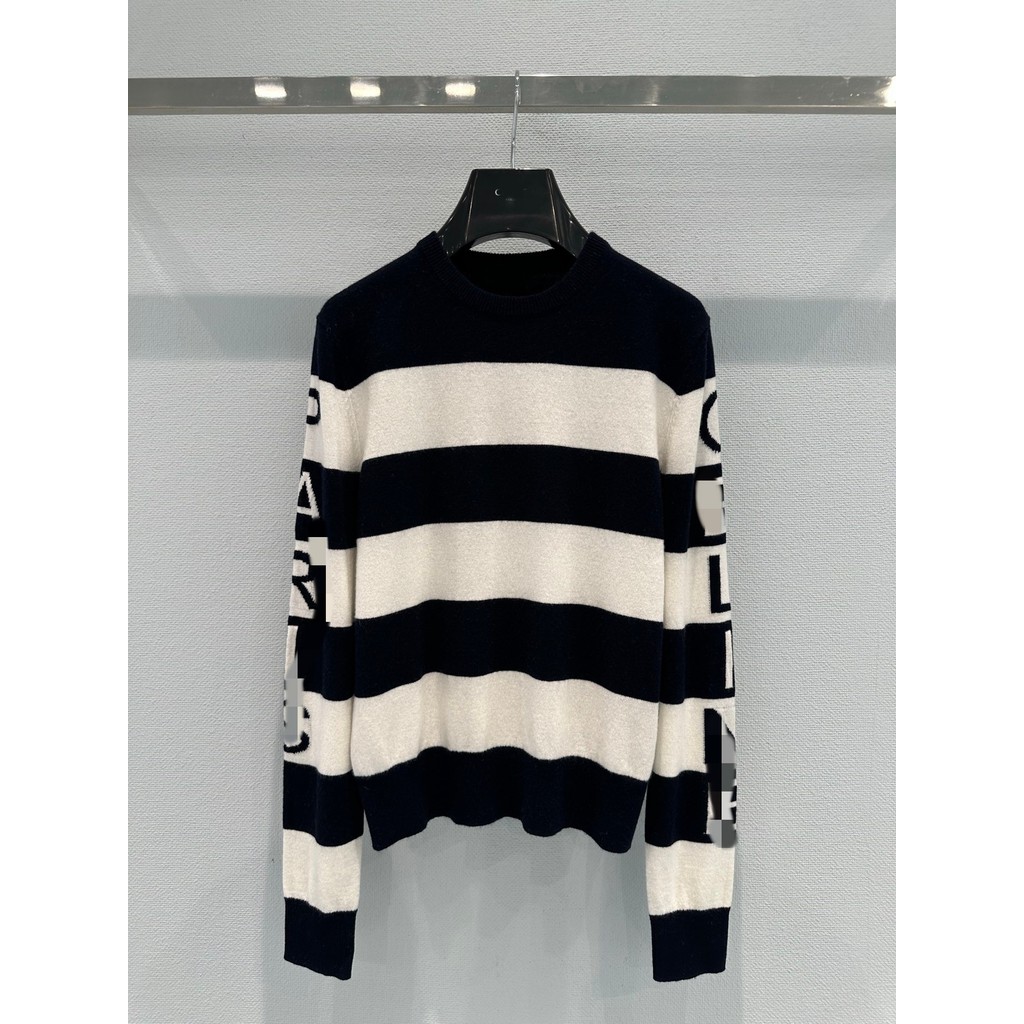 FM6B CE* 2026New early spring striped knit sweater