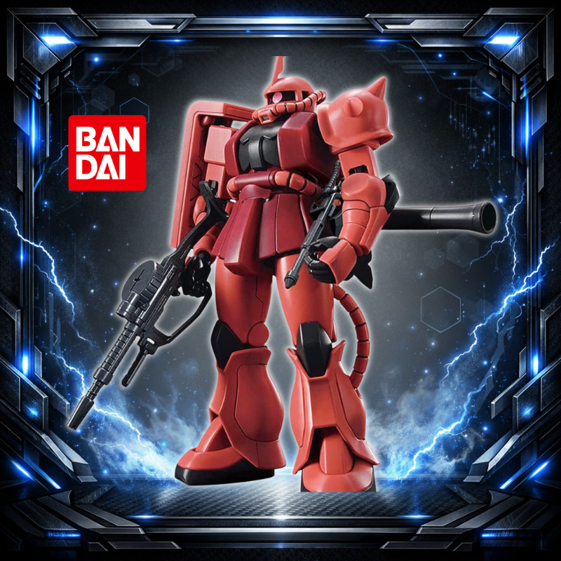 [Direct from Japan] BANDAI SPIRITS HGUC Char's Zaku II 1/144 Gundam Plastic Model