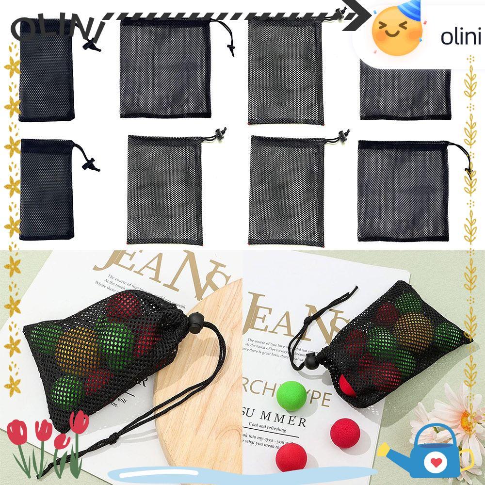 OLINI Drawstring Bag, Multi-function Black Storage Bags, Creative Dacron Clothing Classified Muilti-size กระเป๋าเดินทาง Sorting Package Travel/Busness Trip