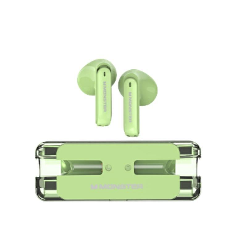 MONSTER หูฟังไร้สาย รุ่น Airmars XKT08 สีเขียว