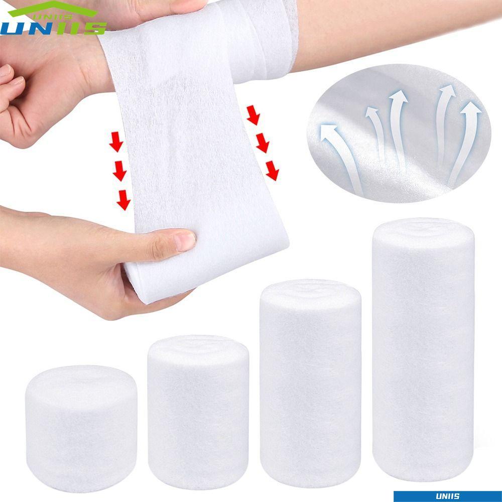 UNIIS Undercast Padding Roll, Breathable Absorbent Cast Padding Wrap, Cotton Soft Gauze Roll