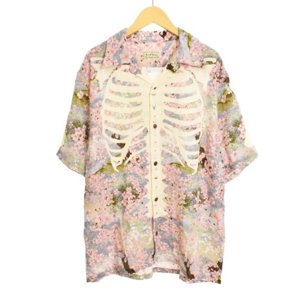 KAPITAL Shirt Rayon Short sleeves Direct from Japan Secondhand