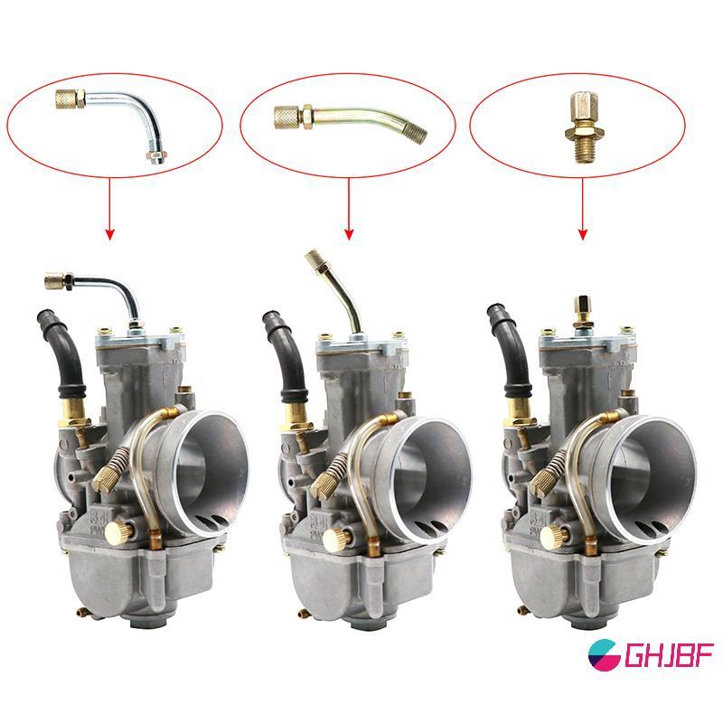 GHJBF] Racing 90 องศาเชื่อมคันเร่งสาย Sdjuster สําหรับ PHBG Keihin PWK PJ คอเต่า PWM PE Mikuni TM VM