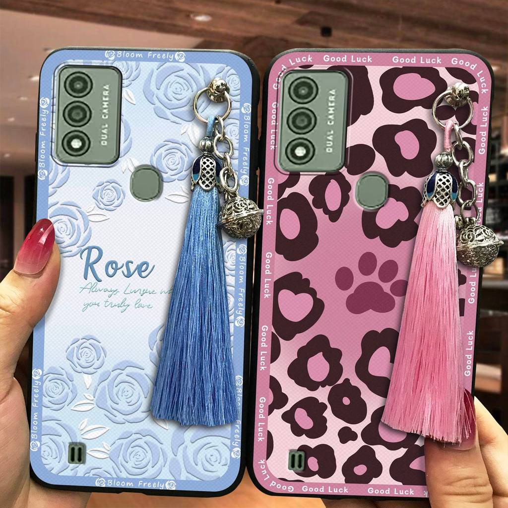 พู่ Bell เคสโทรศัพท์สําหรับ Wiko Voix/U616AT เคสนิ่มซิลิโคนป้องกันทนทาน TPU เต็มห่อป้องกันฝุ่นสกปรกก