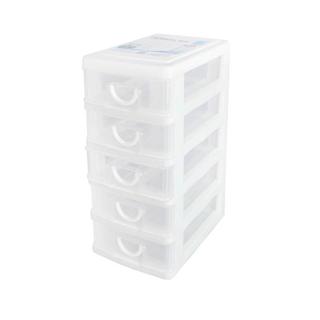 KEYWAY กล่องลิ้นชักใส่ของอเนกประสงค์ รุ่น CK-125 สีขาว-ใส