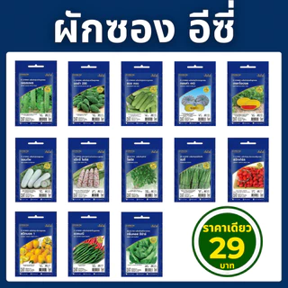 เมล็ดพันธุ์เจียไต๋ ผักซอง อีซี่ ปลูกง่าย ได้อย่างโปร โตดี งอกดี ผักสวนครัว ซองเดี่ยว