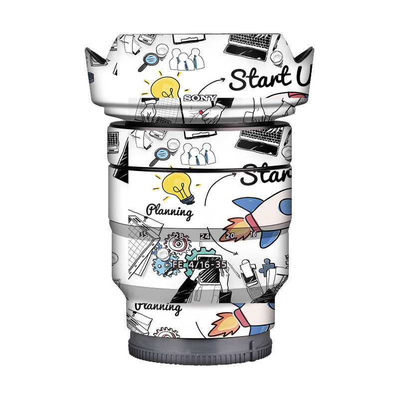 เหมาะสําหรับ Sony FE16-35MM F4 ZA สติกเกอร์เลนส์ 16-35 1635 เลนส์ฟิล์มป้องกัน Frosted