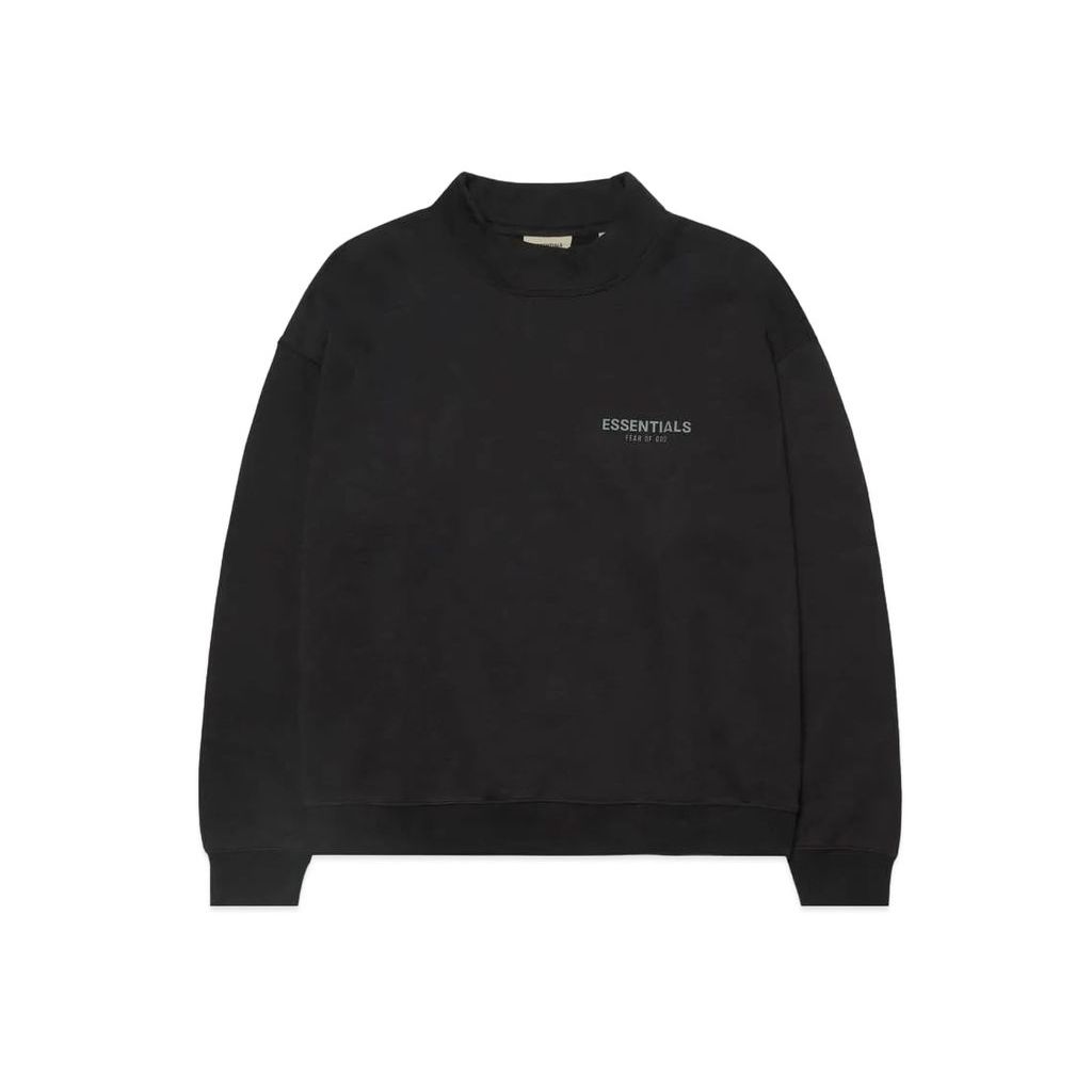 FEAR OF GOD ESSENTIALS SSENSE Mockneck Sweatshirt Dark Navy Unused