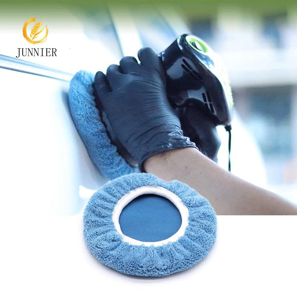 JUNNIERH Wax Bonnet Buffing Wax Polishing Terry Cloth Wax Polisher Car Beauty Tool Car Paint Care Ca