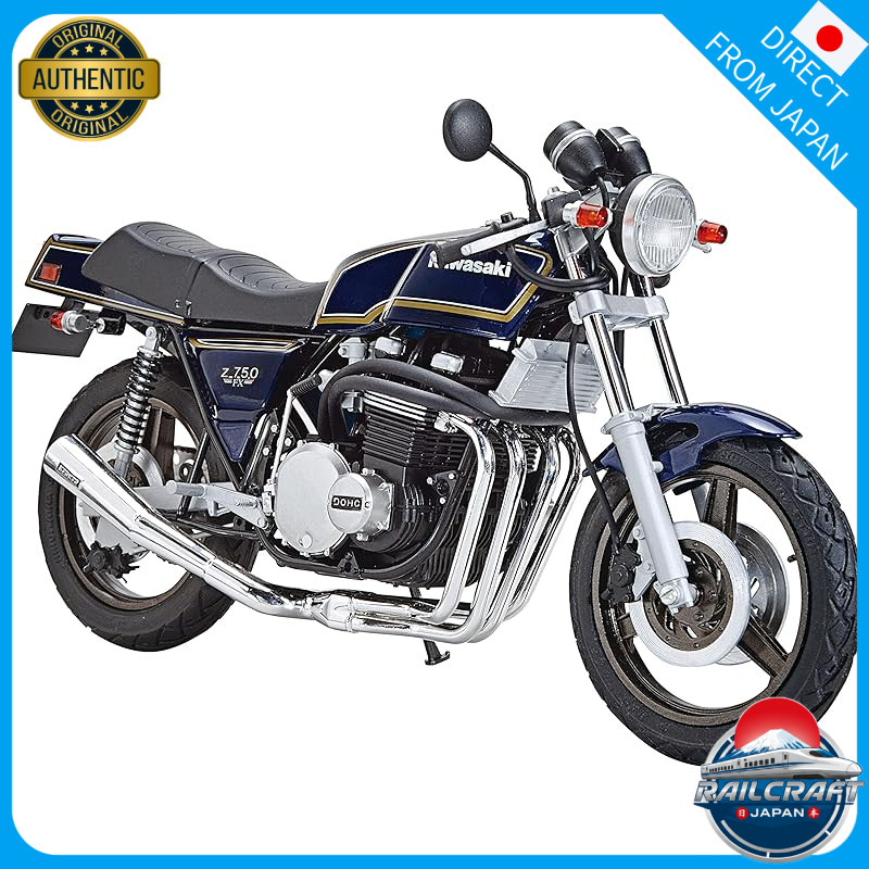 AOSHIMA 1/12 The Bike Series No.45 Kawasaki KZ750D Z750FX 1979 Custom Plastic Model