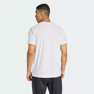 adidas วิ่ง เสื้อยืด Own the Run ผู้ชาย สีขาว IK7436