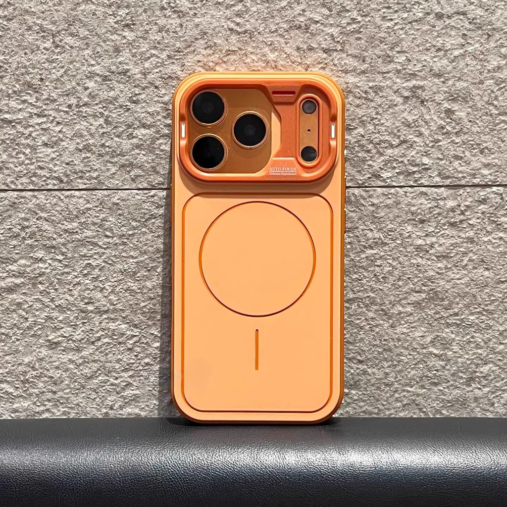 พรีเมี่ยมสัมผัสนุ่มเคลือบ 2-in-1 เคสโทรศัพท์แม่เหล็กสําหรับiPhone 11 12 13 14 15 16 17 Pro Maxกันกระแทกเคสแข็ง