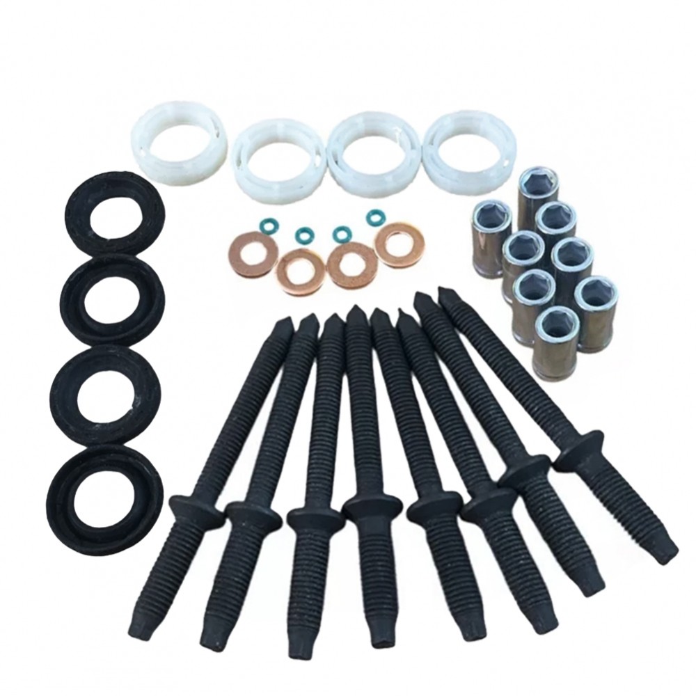 หัวฉีดซีลเครื่องซักผ้า O-Ring Kit 3M5Q9R524AA สําหรับ Peugeot 308 I Hatchback 4A 4C 4E