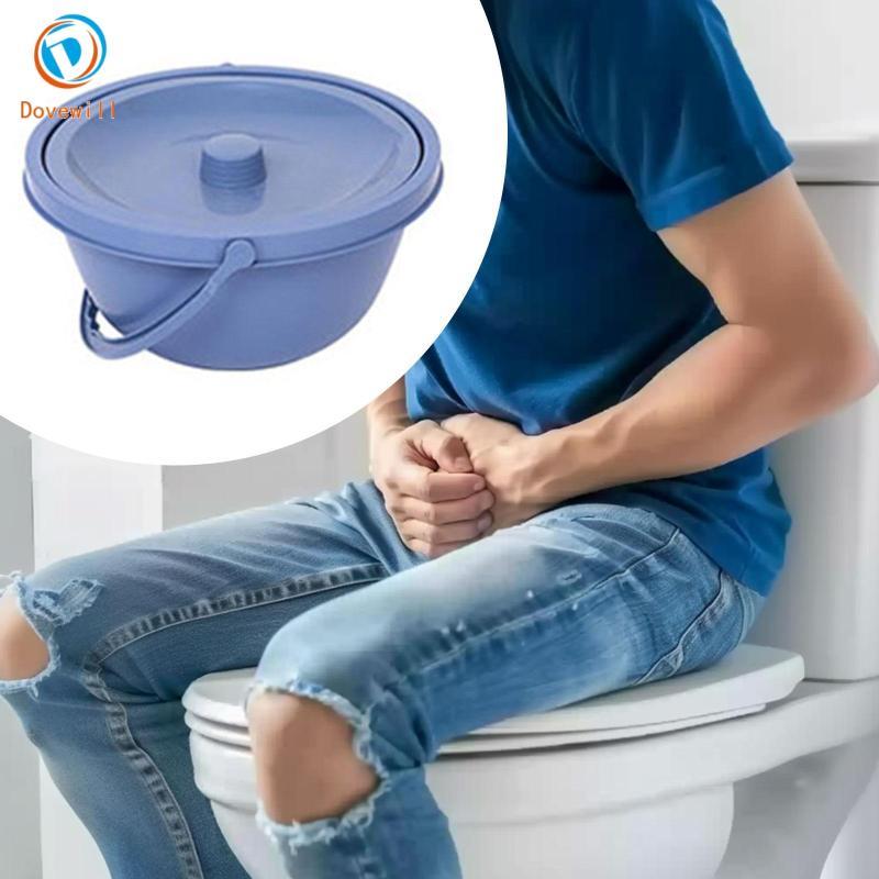 [Dovewill] หม้อปัสสาวะห้องน้ําแบบพกพา Bedpan ขวดปัสสาวะกลางคืนสําหรับเต็นท์ห้องน้ําบ้าน
