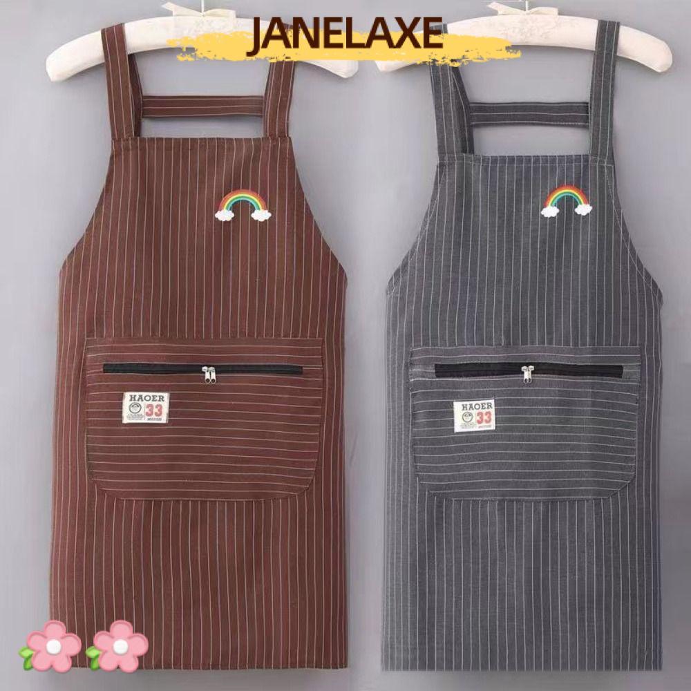 JANELAXE932JN Antipaste Barista ผ้ากันเปื้อน,กันน้ํา Abrasion ทนผ้ากันเปื้อนครัว,เครื่องมือทําความสะ