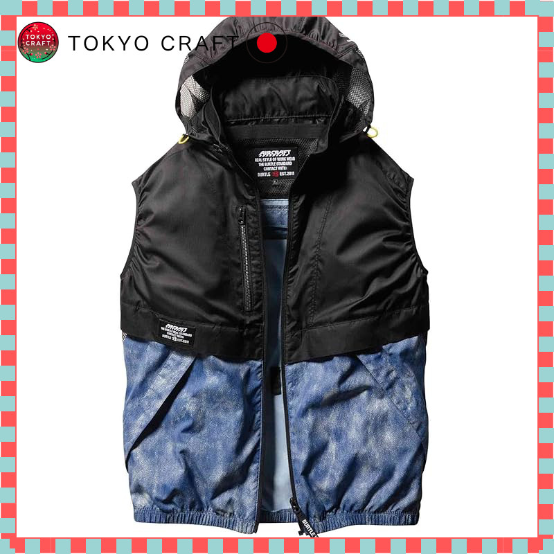 Burtle Unisex Aircraft Vest - Spring/Summer Collection - Indigo AC1174