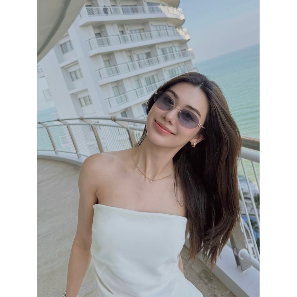 แว่นกันแดด Tiffany & Co. Rimless รุ่น TF3104D ของแท้ 100% ประกันศูนย์ไทย รูปที่ 4