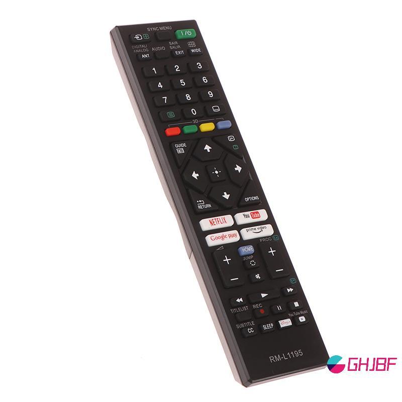 GHJBF] Universal สมาร์ทคอนโซลคอนโซลเปลี่ยน Fit สําหรับ Sony LCD LED Bravia TV RM-L1195 RM-YD005 RM-Y