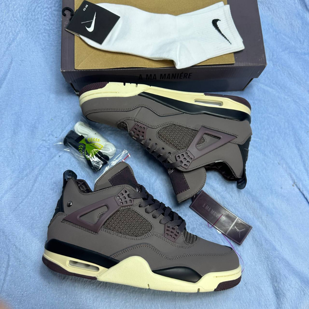 JORDAN 4 Style FOR MEN W/FREE ELITE SOCK