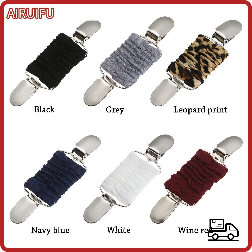 AIRUIFU Fit Dress Cinch Clip Design Multifunctional Clip Dress Clip Back Cinch Cardigan Collar Clips