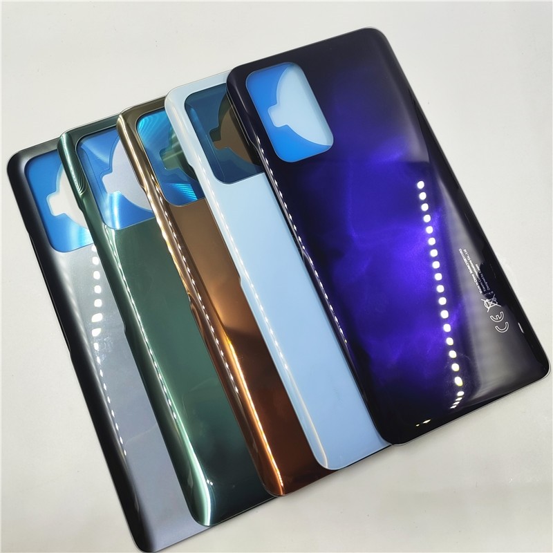 ฝาหลังแบตเตอรี่สําหรับXiaomi Redmiหมายเหตุ 10 Pro 4G M2101K6G M2101K6Rด้านหลังประตู