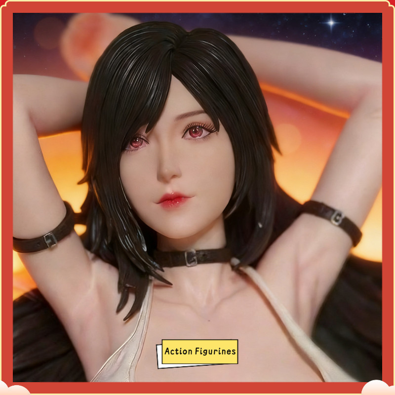 [สินค้าใหม่ขายดี] นอนท่าทาง-ทิเบต Final Fantasy [รุ่น Overseas] นําเข้าคุณภาพรูปปั้นFigurinesอินเทรนด์เล่นGKรุ่นเกมอุปกรณ์ต่อพ่วงตกแต่งของขวัญFigurines