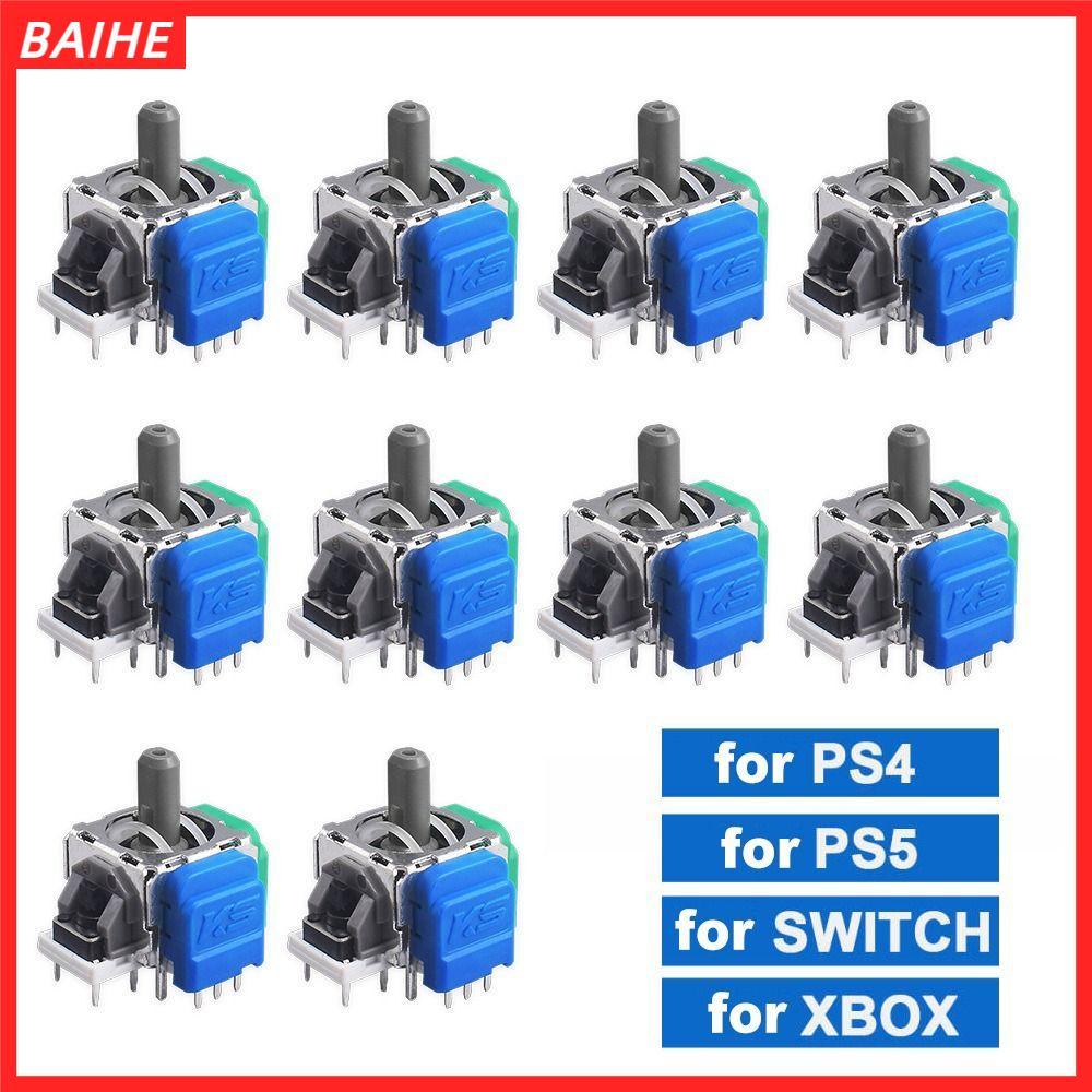 BAIHE TMR Joystick แม่เหล็กไฟฟ้า Anti-Drift ความแม่นยำสูง สำหรับ PS5 PS4 Xbox Switch เกมคอนโทรลเลอร์ อุปกรณ์เสริมมืออาชีพ