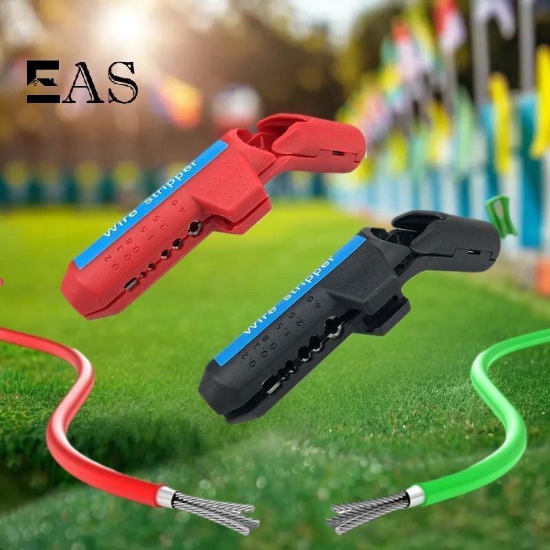 [EA] เครื่องมือปอกสายไฟอเนกประสงค์แบบพกพาที่จับโค้งเครื่องปอกสายไฟช่างไฟฟ้าปอกสายไฟเครื่องตัดลวดเครื่องมือมือ TH