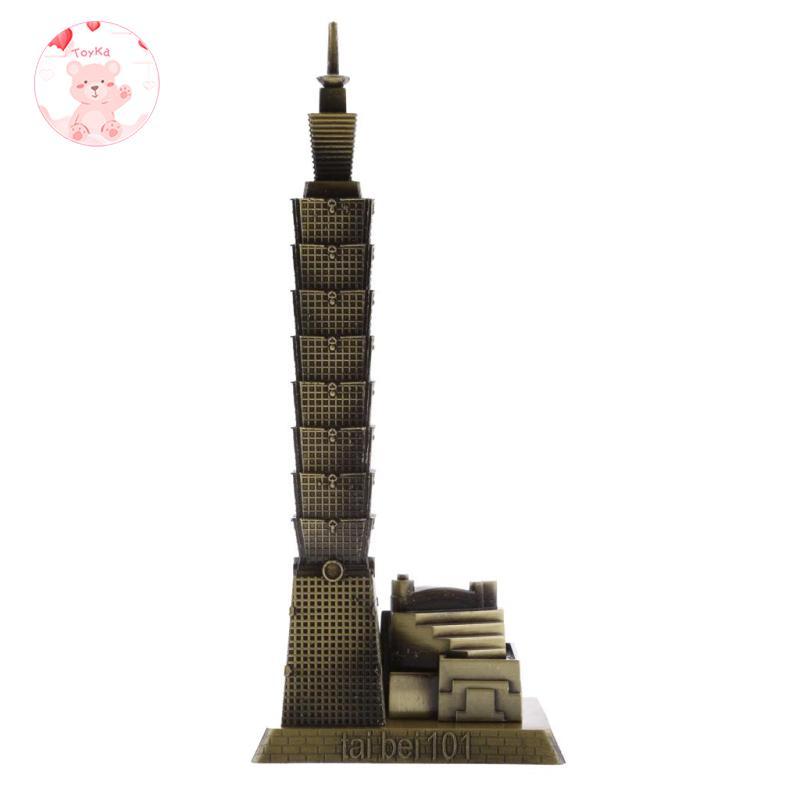 [Whbadguy] Taipei 101 Tower Building Architecture Model of Desktop Ornament Travel ของที่ระลึกของขวั